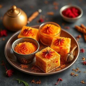 شیرینی زعفذرانی